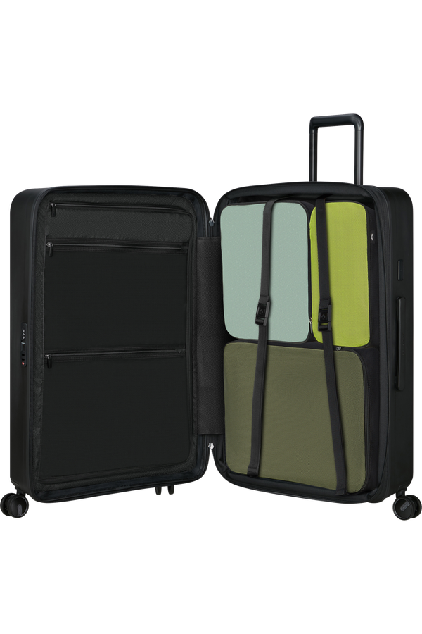 Samsonite Restackd Spinner Expandable 75cm  Černá