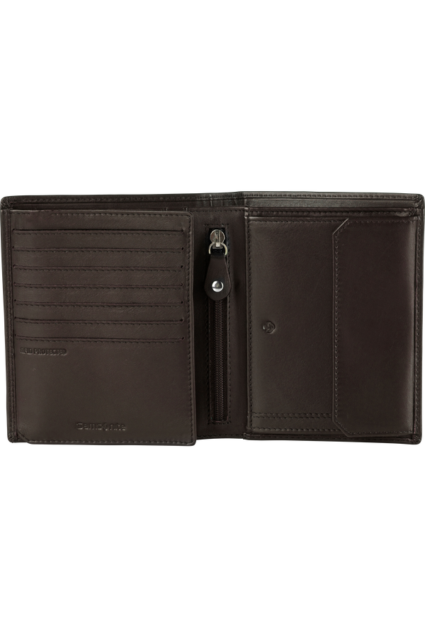 Samsonite Attack 2 Slg 122 - W 11CC+HFL+W+C+Z+2C  Ebony Brown