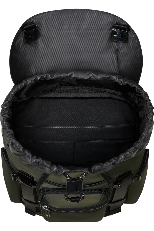 Samsonite Relyon Backpack M 15.6'' with flap  Zelen&aacute;