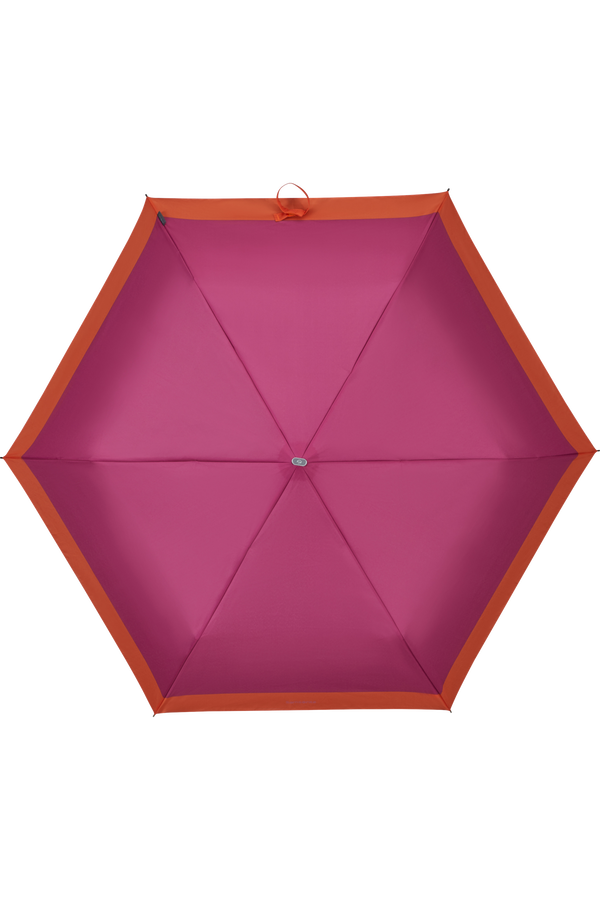 Samsonite Alu Drop S 3 Sect. Manual Flat  Fuchsia/Orange Samsonite Alu Drop S 3 Sect. Manual Flat  Fuchsia/Orange