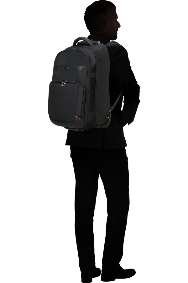 Samsonite Pro-DLX 6 Laptop Backpack with Wheels  17.3inch Čern&aacute;