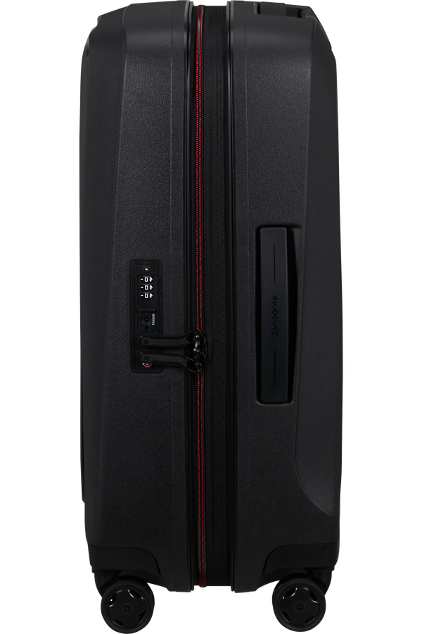 Samsonite Essens Spinner Expandable ZIP 55cm  Charcoal/Red