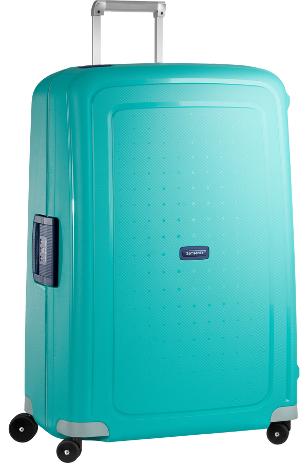 Samsonite S'Cure Spinner 81cm Aqua Blue/Dark Blue