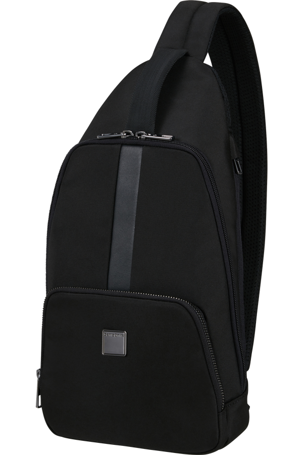 Samsonite Sacksquare Sling Bag M  Černá Samsonite Sacksquare Sling Bag M  Černá