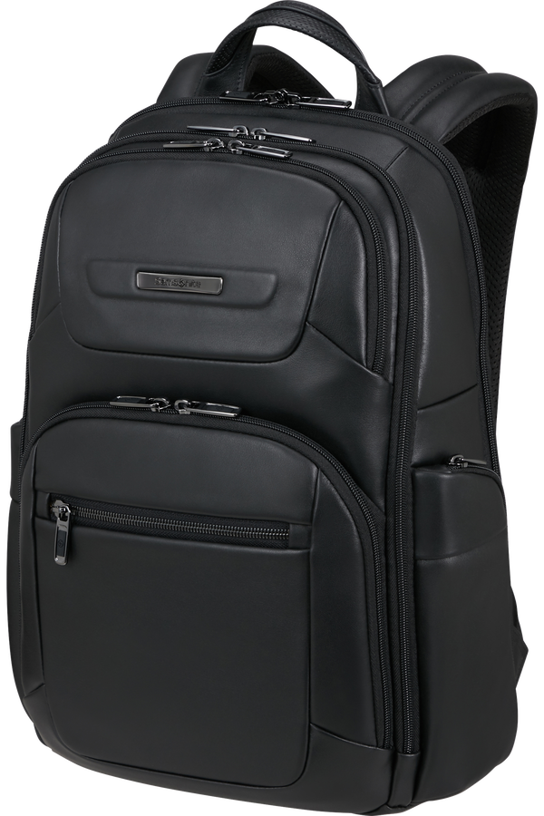 Samsonite Pro-Dlx 6 Leather Backpack 15.6'  Černá Samsonite Pro-Dlx 6 Leather Backpack 15.6'  Černá