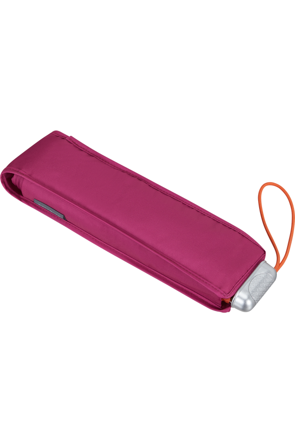 Samsonite Alu Drop S 3 Sect. Manual Flat  Fuchsia/Orange Samsonite Alu Drop S 3 Sect. Manual Flat  Fuchsia/Orange