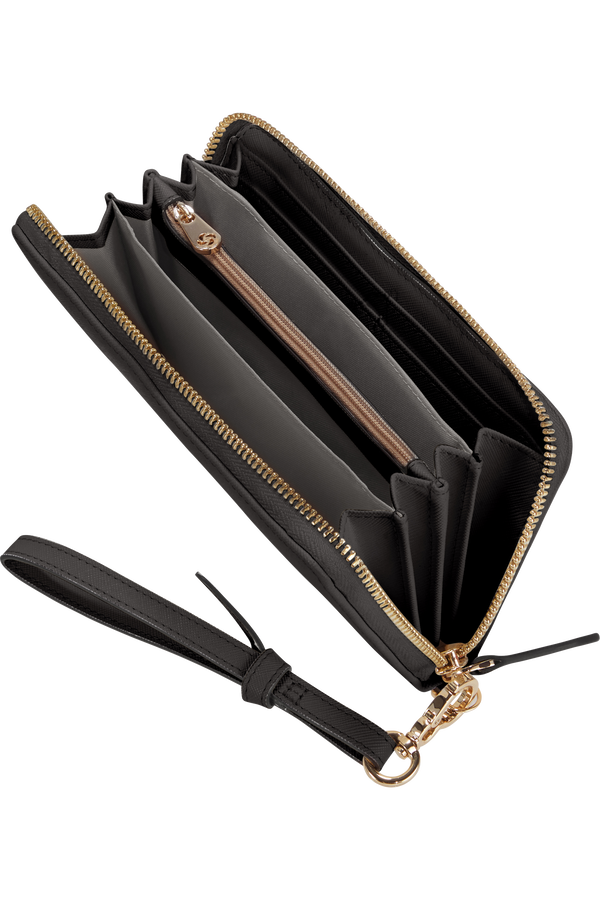 Samsonite My Samsonite Slg L Zip Around L  Černá