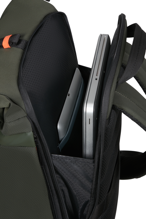 Samsonite Moderny Rolltop Backpack 15.6  Zelen&aacute;