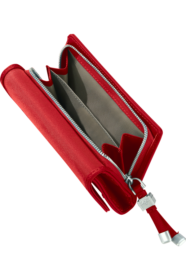 Samsonite Karissa Slg Wallet 12CC+ZIP EXT M  Formula Red Samsonite Karissa Slg Wallet 12CC+ZIP EXT M  Formula Red