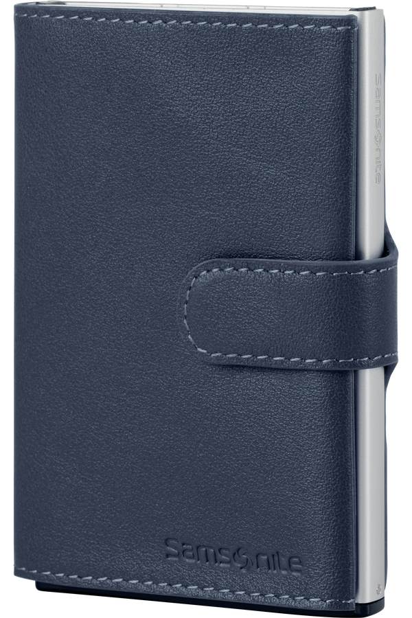 Samsonite Alu Fit 202 - Slide-up Wallet  Modrá