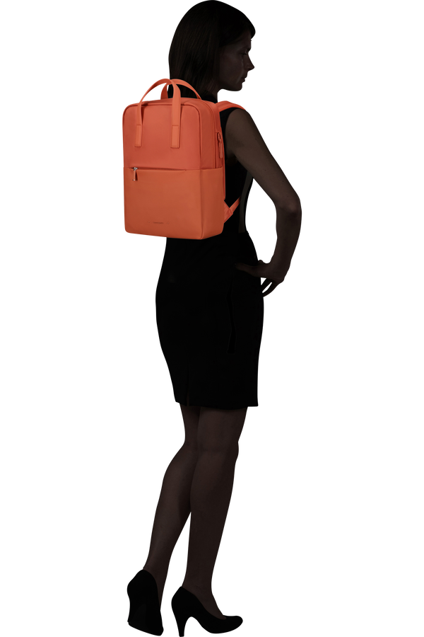 Samsonite 4Pack Laptop Backpack + Handles 14.1'  Červeno-oranžová