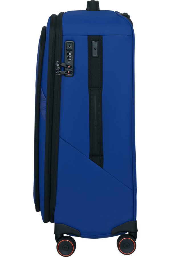 Samsonite Glazed Spinner Expandable 67cm  Elektrick&aacute; modr&aacute;