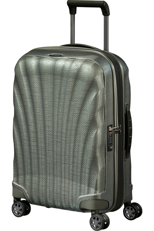 Samsonite C-Lite Spinner Expandable 55cm  Metalick&aacute; zelen&aacute;