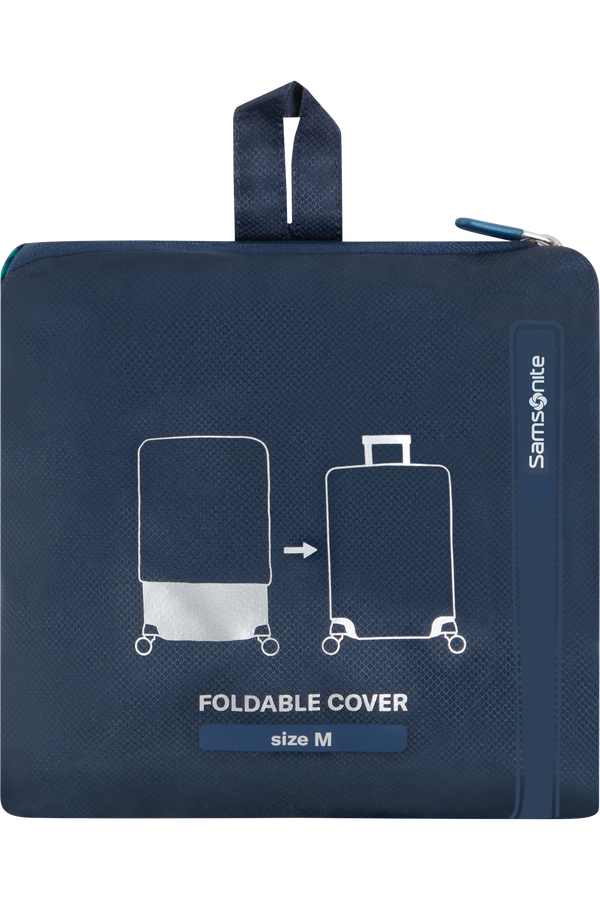 Samsonite Ta Revolution Foldable Luggage Cover M  Půlnoční modrá