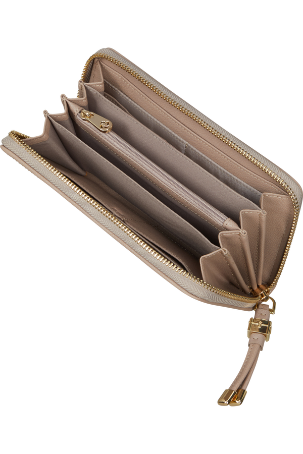 Samsonite Karissa Slg Wallet ZIP Around L  Rose