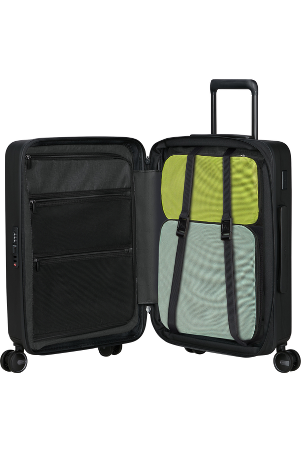 Samsonite Restackd Spinner Expandable Easy Access 55cm  Černá