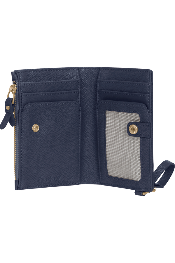 Samsonite Karissa 2.0 Slg 338 - L W 5CC+1W+ZC  Půlnočn&iacute; modr&aacute;