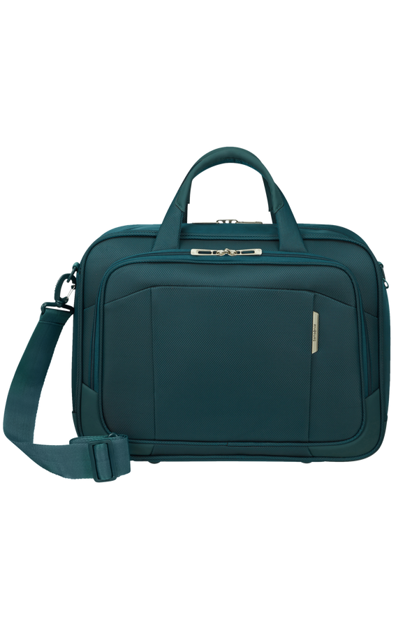 Samsonite Respark LAPTOP SHOULDER BAG  Petrolejová modrá