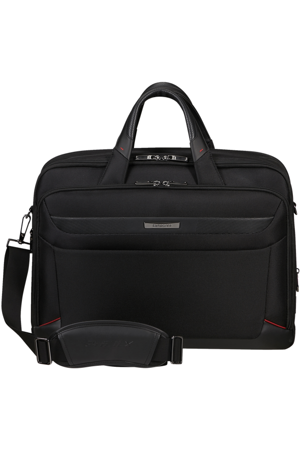 Samsonite Pro-Dlx 6 Bailhandle Expandable 17.3'  Černá