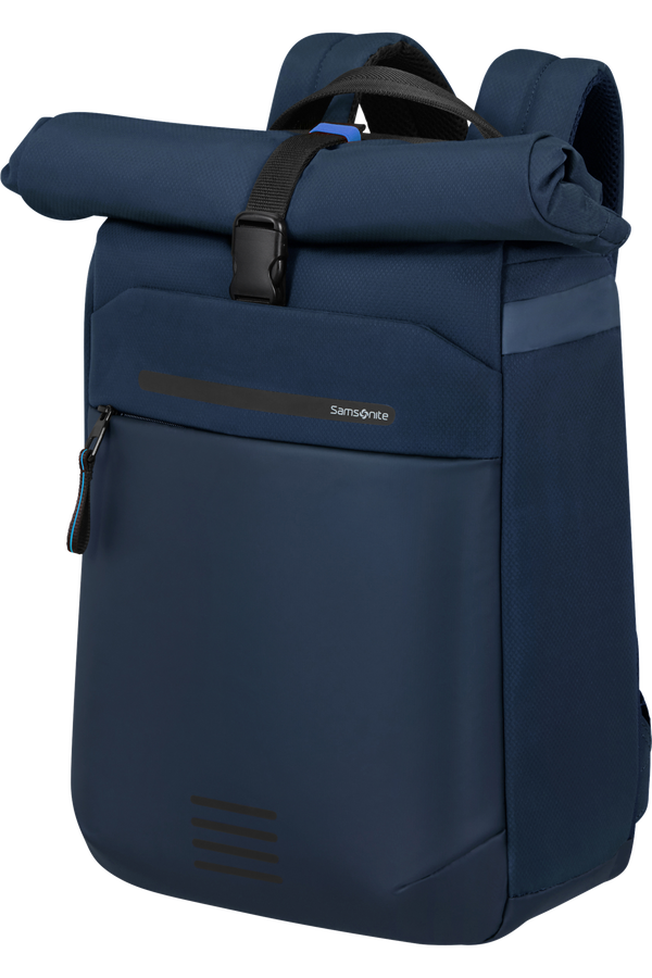 Samsonite Moderny Rolltop Backpack 15.6  Modr&aacute;