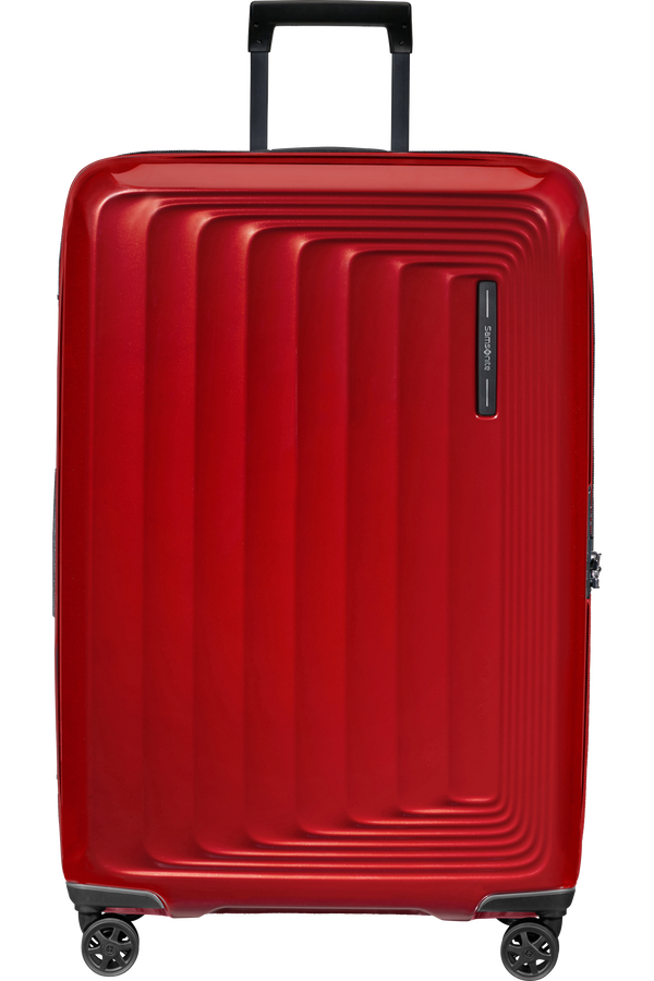 Samsonite Nuon Spinner Expandable 75cm  Metalická červená