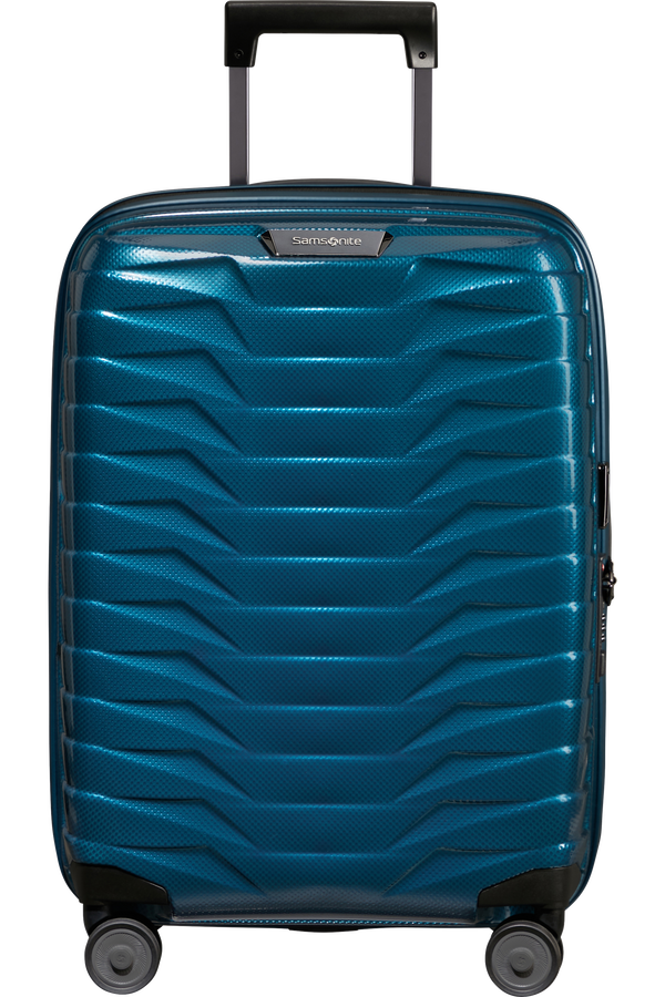 Samsonite Proxis Spinner Expandable Length 40cm 55cm  Petrolejov&aacute; modr&aacute;