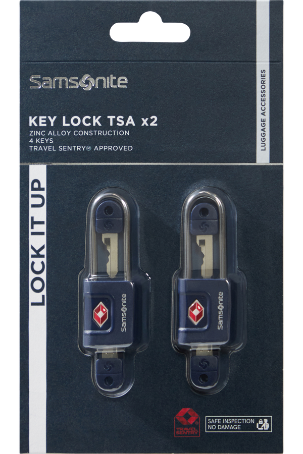 Samsonite Ta Revolution Key Lock TSA x2  Půlnočn&iacute; modr&aacute;