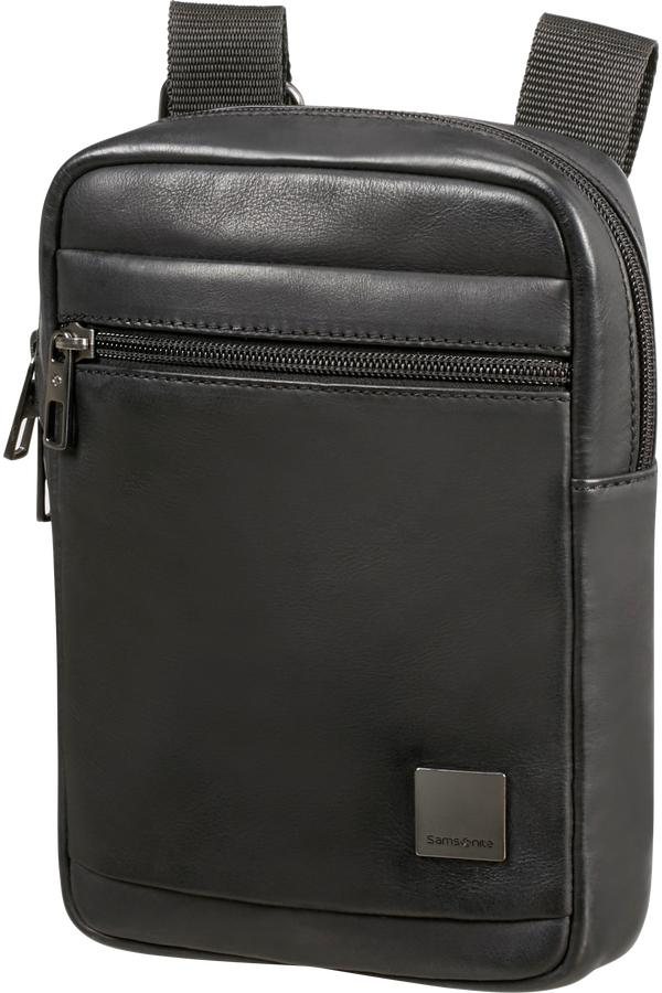 Samsonite Hip-Square Lth Crossover S  Černá