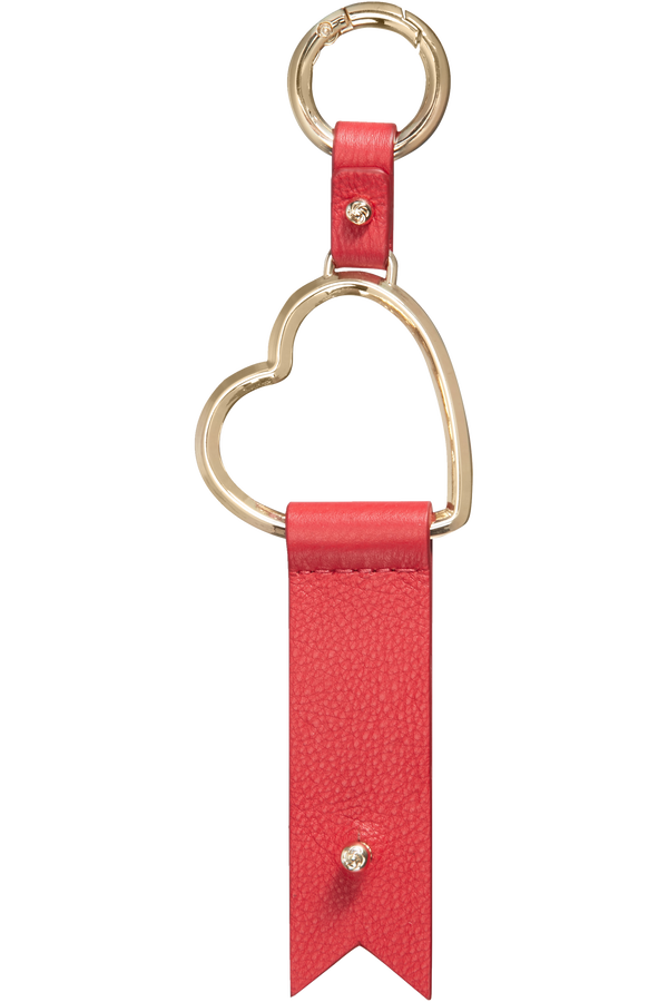 Samsonite Lady Charmy Heart Key Ring Červená Samsonite Lady Charmy Heart Key Ring Červená