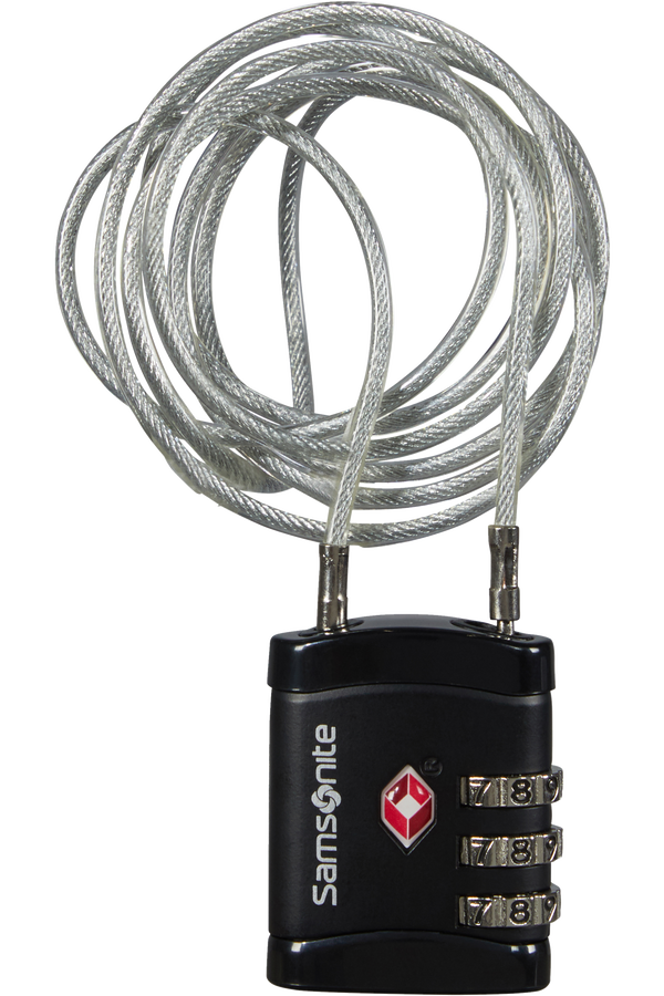 Samsonite Global Ta Long Cablelock TSA Černá Samsonite Global Ta Long Cablelock TSA Černá