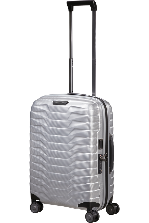 Samsonite Proxis Spinner Expandable Length 40cm 55cm  Stř&iacute;brn&aacute;
