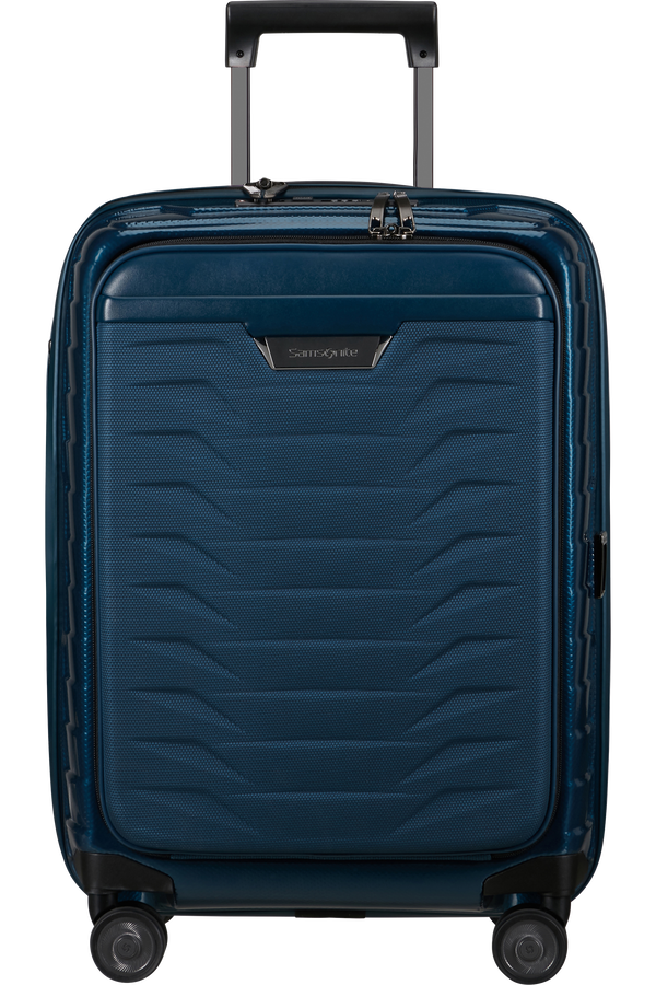 Samsonite Proxis Spinner Expandable Easy Access 55cm  Petrolejov&aacute; modr&aacute;