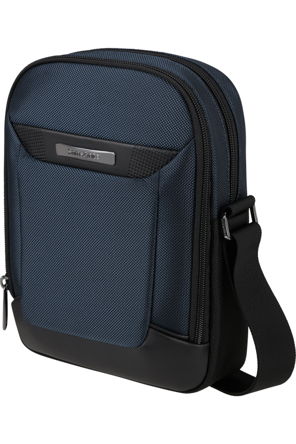 Samsonite Pro-Dlx 6 Crossbody Bag M  Modr&aacute;