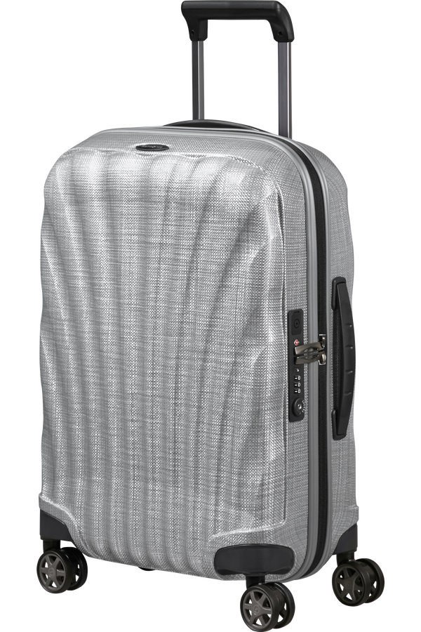 Samsonite C-Lite SPINNER 55/20 EXP LTD 55cm  Hlíníková stříbrná