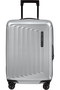Samsonite Nuon Spinner Expandable 55cm  Matná stříbrná