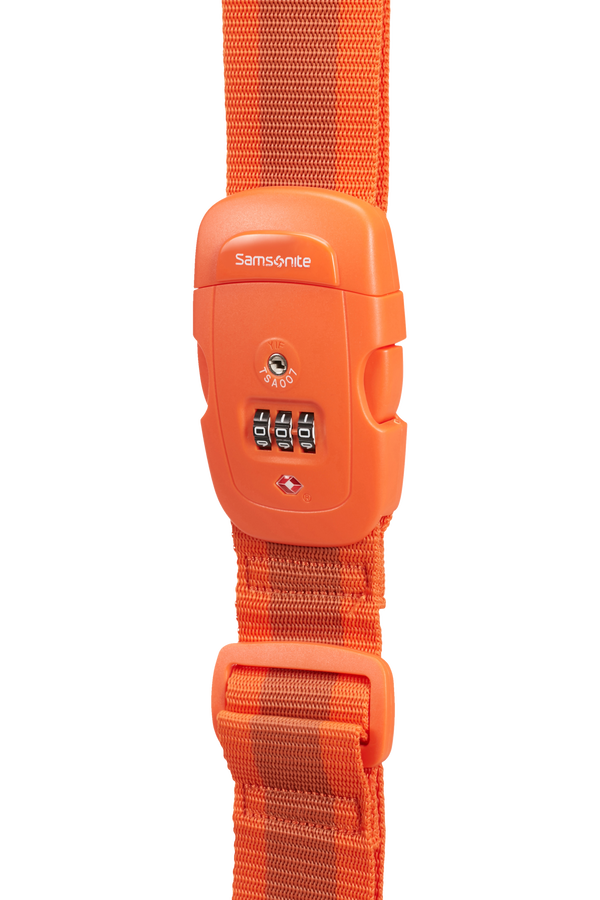 Samsonite Global Ta Luggage Strap/TSA Lock Oranžová Samsonite Global Ta Luggage Strap/TSA Lock Oranžová