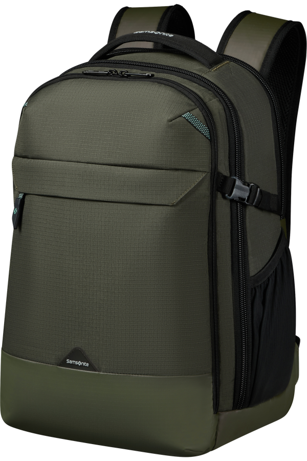 Samsonite Roadseeker Laptop Backpack M  Tmavě olivov&aacute; zelen&aacute;