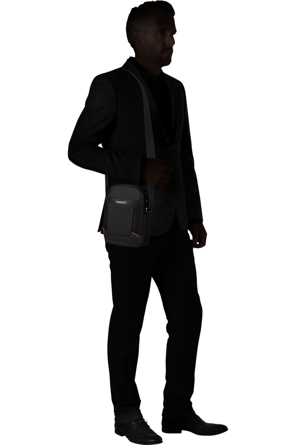 Samsonite Pro-Dlx 6 Crossbody Bag M  Čern&aacute;