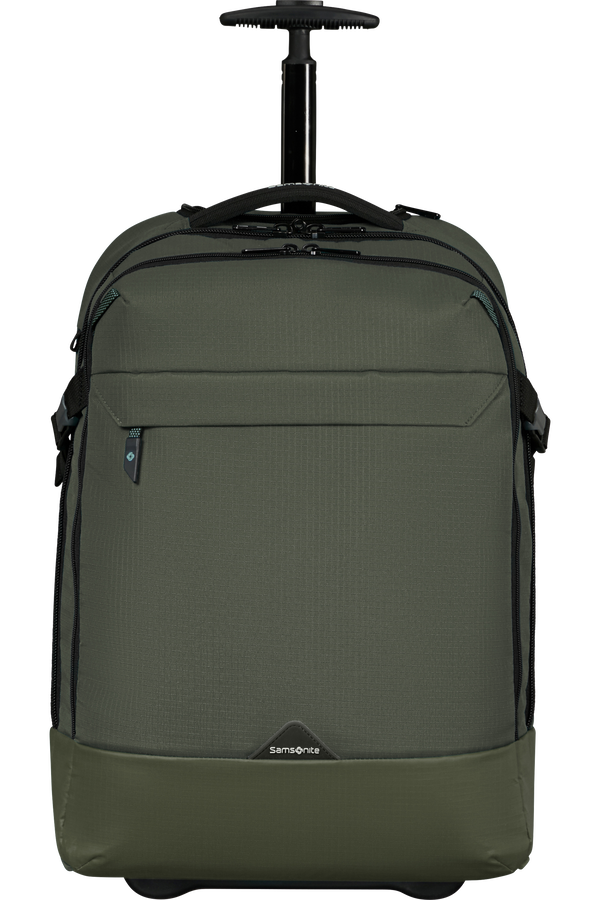 Samsonite Roadseeker Laptop Backpack with wheels 17.3''  Tmavě olivov&aacute; zelen&aacute;