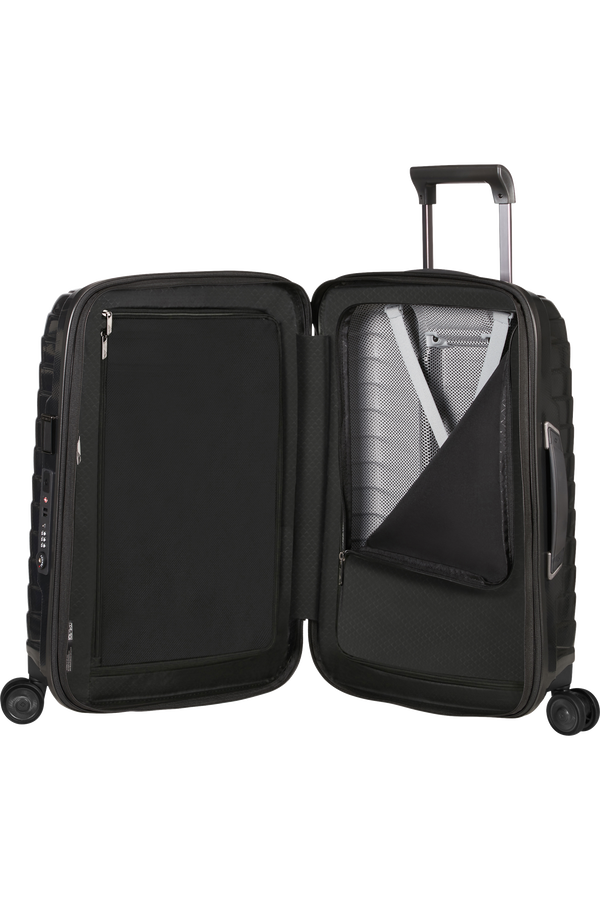 Samsonite Proxis Spinner Expandable 55cm  Čern&aacute;