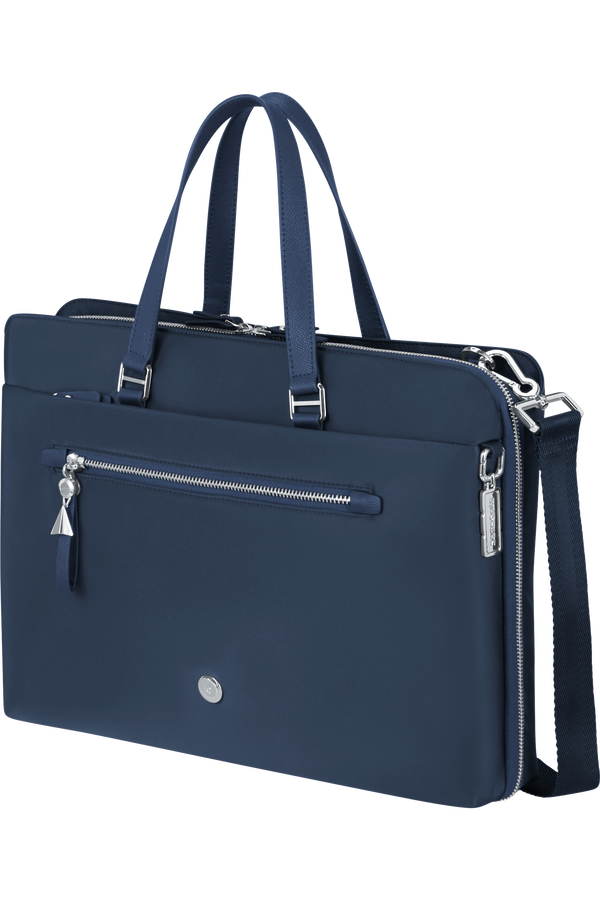 Samsonite Karissa Evo Slim Bailhandle 15.6'  Blue Nights Samsonite Karissa Evo Slim Bailhandle 15.6'  Blue Nights