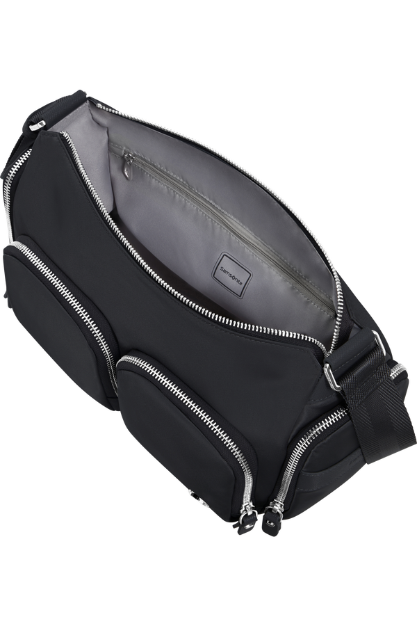 Samsonite Karissa Evo Shoulder Bag Multi Pkt  Černá