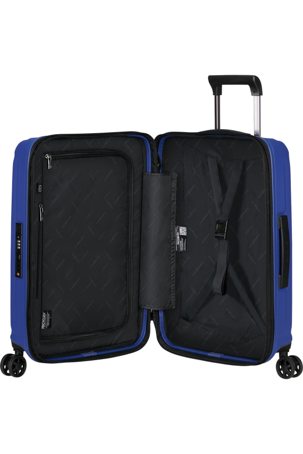 Samsonite Nuon Spinner Expandable 55cm  Matt Nautical Blue