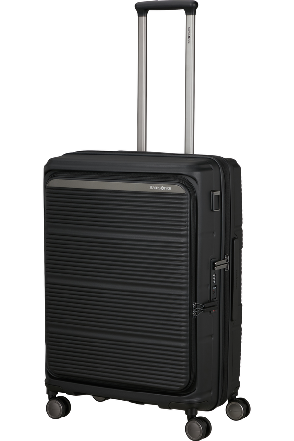 Samsonite Paralux Spinner Expandable Medium Sp 67cm  Čern&aacute;