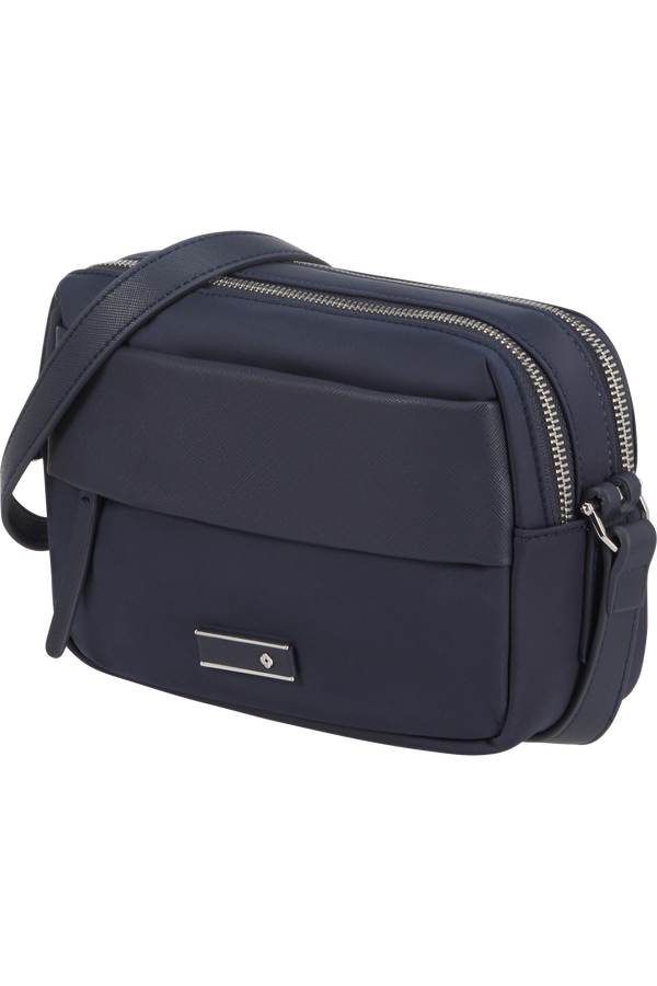 Samsonite Zalia 3.0 Shoulder Bag 2 Comp  Tmav&aacute; n&aacute;mořn&iacute; modr&aacute;