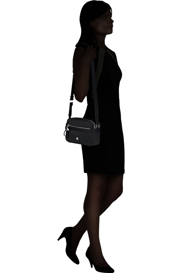 Samsonite Karissa Evo Shoulder Bag 2 Comp  Čern&aacute;