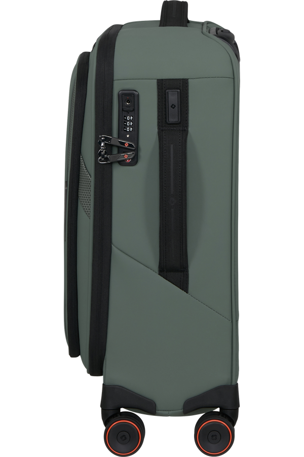 Samsonite Glazed Spinner Expandable 55cm  &Scaron;edo-zelen&aacute;