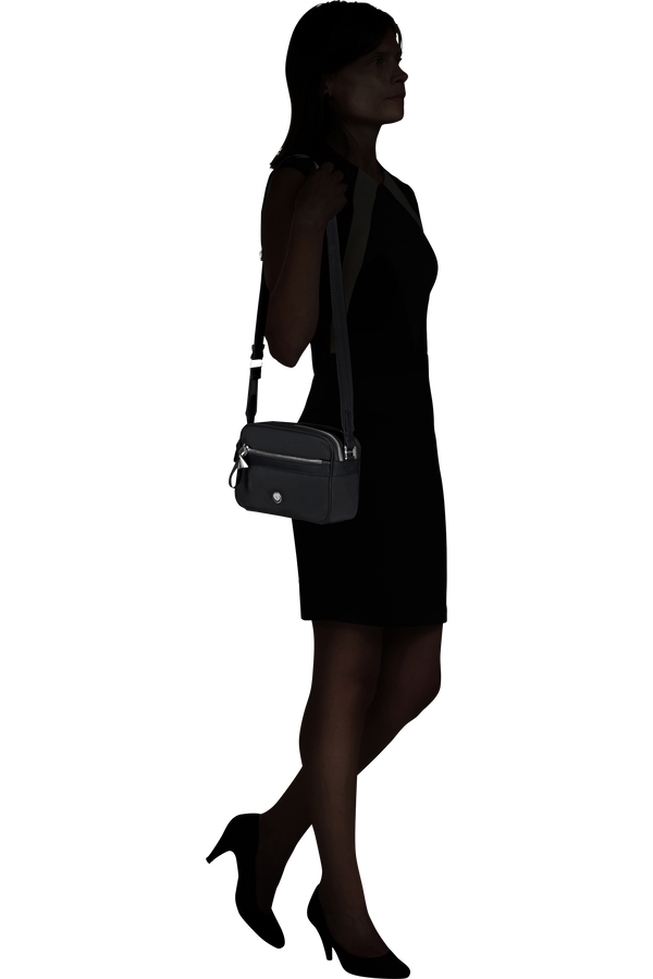 Samsonite Karissa Evo Shoulder Bag 2 Comp  Černá Samsonite Karissa Evo Shoulder Bag 2 Comp  Černá