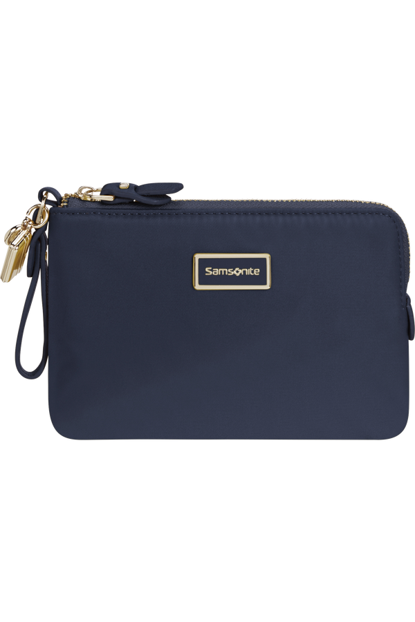 Samsonite Karissa 2.0 Slg Flat Pouch 3CC  Půlnočn&iacute; modr&aacute;