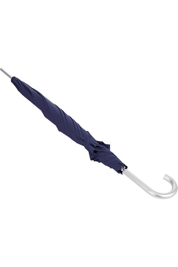 Samsonite Alu Drop S Stick Man Auto Open  Modrá